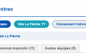 Consultation des résultats par équipe