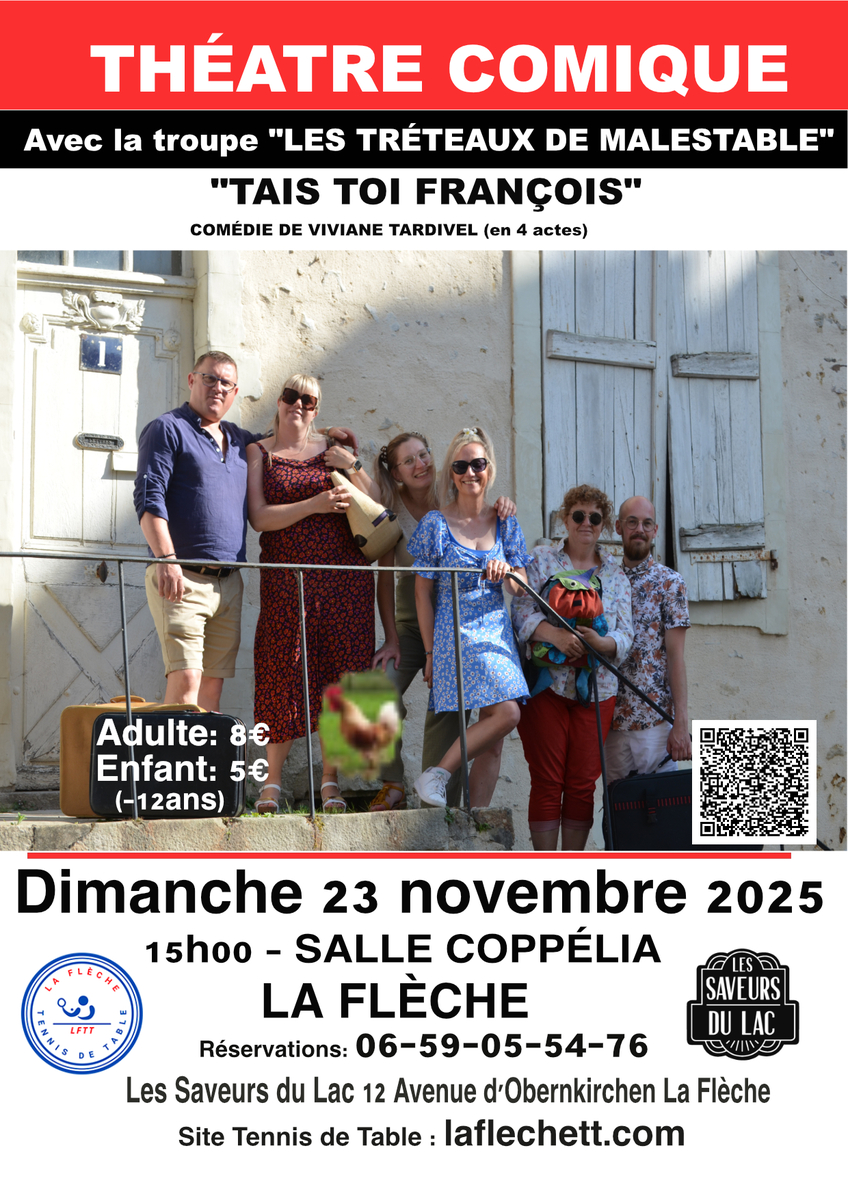 Réservation : Tais toi François