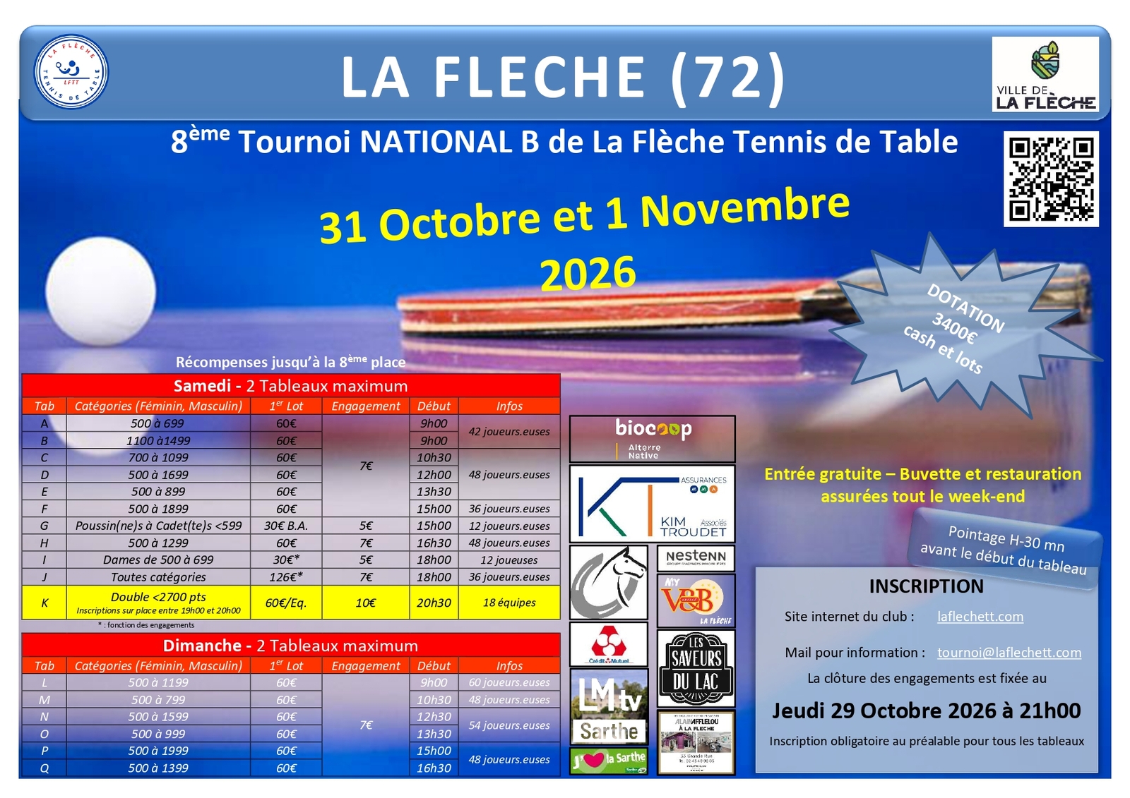 8ème Tournoi National 2026