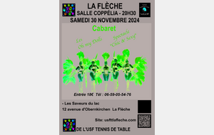 Spectacle 90 ans du club : Soirée cabaret "Oh my dolls"